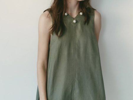 Tula Tunic in Paradise Green Hot on Sale