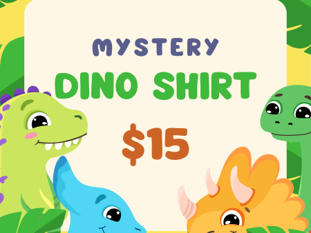 $15 MYSTERY Dino Shirt (All Sizes Available) Online now