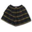 Flannel Boxers - GMF 5 - Spruce Navy Tan Hot on Sale