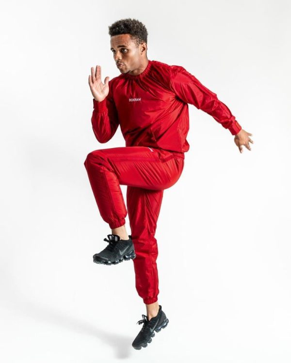 HAGLER SAUNA SUIT - RED Hot on Sale