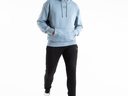 ESTABLISHED UNISEX HOODIE - BLUE For Discount