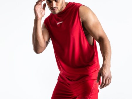 SMRT-TEC MUSCLE TANK - RED Supply