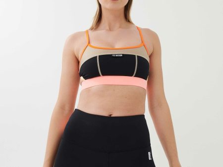 SCOREBOARD SPORTS BRA IN BLACK Hot on Sale