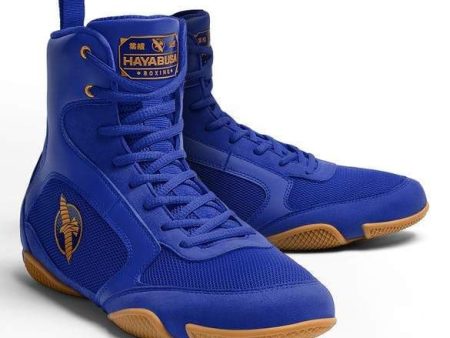 HAYBUSA PRO BOXING SHOES - BLUE Discount