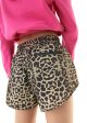 AZZURRA SHORT IN ANIMAL PRINT Hot on Sale