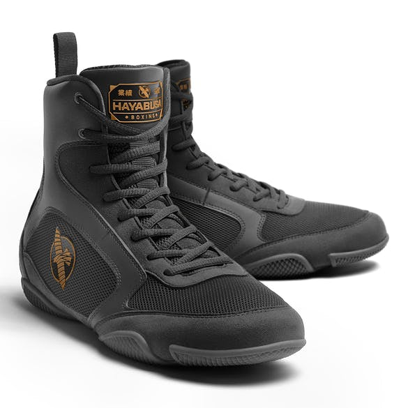 HAYBUSA PRO BOXING SHOES - BLACK Fashion